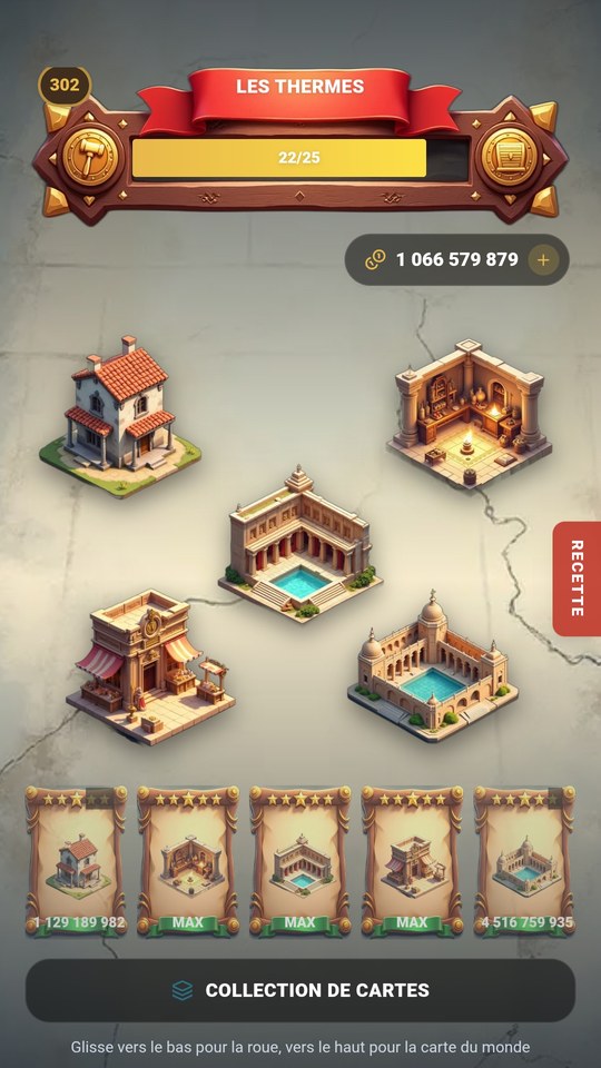 La roue et le village dans AGES of Léa