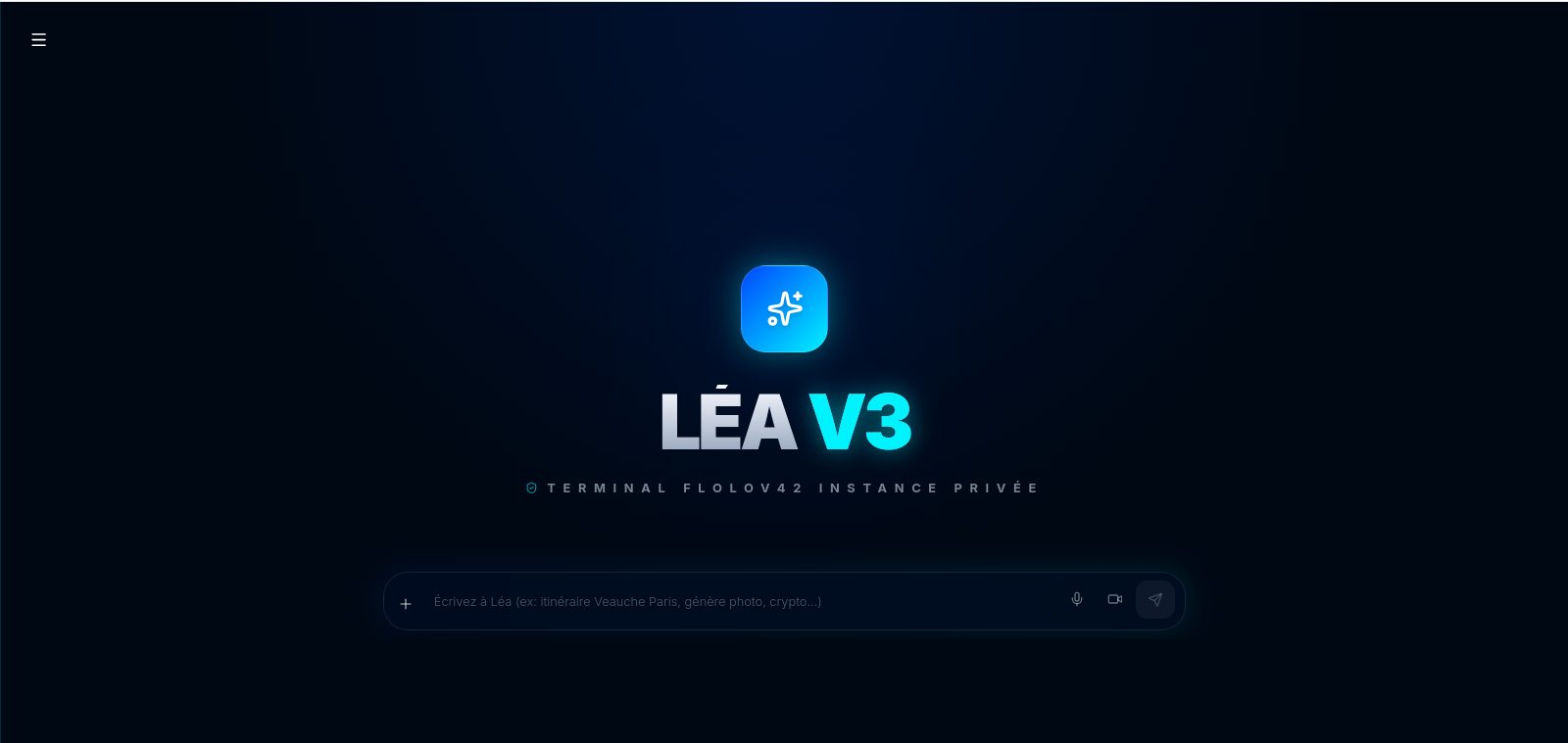 Interface web LÉA